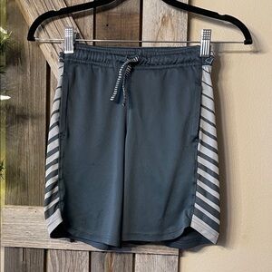 Boy’s Gray Striped Shorts